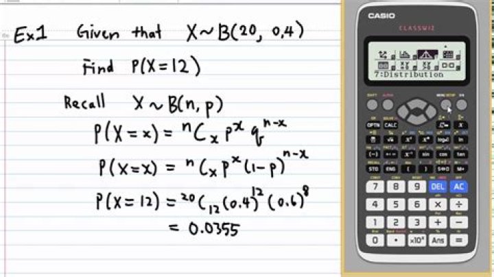 Binomial Distribution Calculator