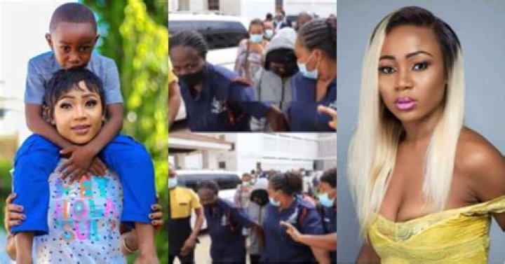 Ghanaian Actress Akuapem Poloo Who Shared Unclad Photos With Son Returns to Jail As Court Dismisses Appeal