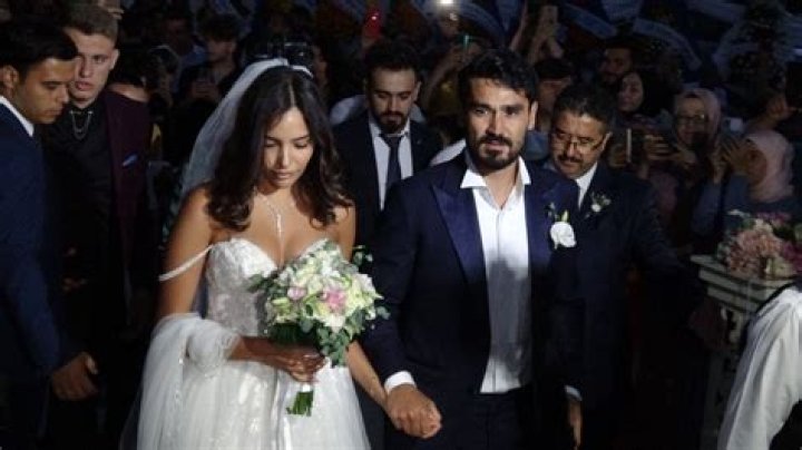 Ilkay Gundogan Son Kais With His Wife Sara Arfaoui- Family