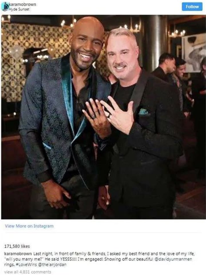 Karamo Brown Getting Married To Partner; Engaged Moments With Spouse-To-Be