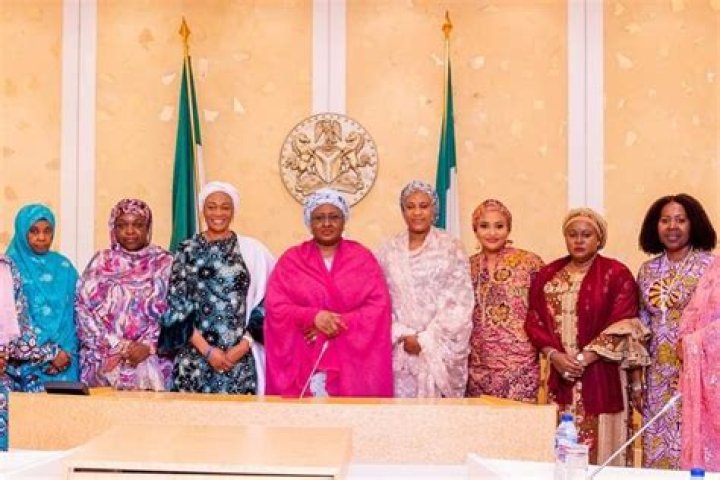Kogi governor's wife Rashida Bello gives homeless old woman fully furnished home (photos)