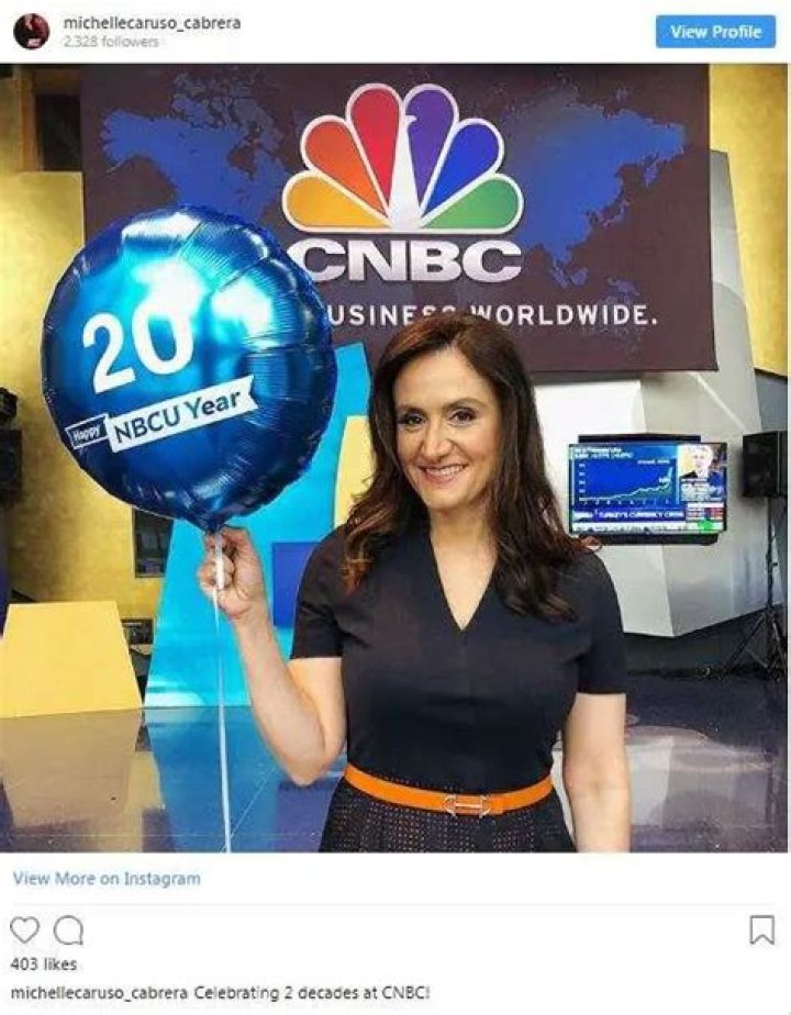Michelle Caruso-Cabrera Engaged & Married With Husband & Aging Well!