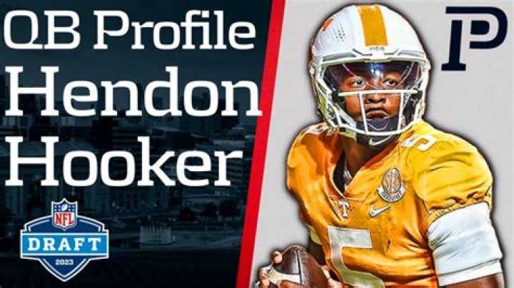 NFL Draft Hendon Hooker Parents Alan And Wendy Hooker