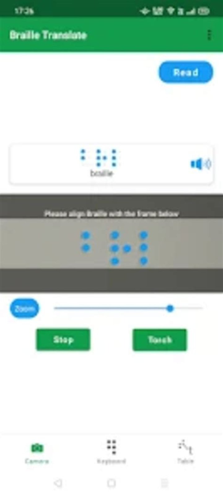 Translate 196 to Braille