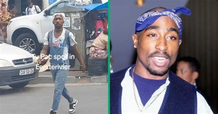 Tupac Lookalike Spotted in Cape Town, TikTok Video Goes Viral