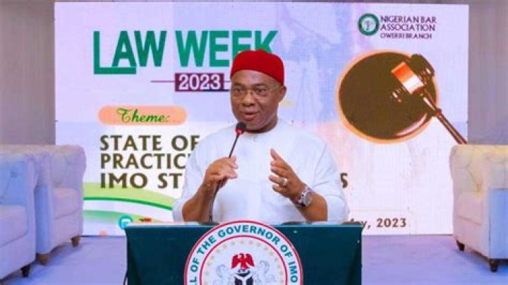 Uzodimma Intensifies Prep for Guber Polls, Makes Huge Promise to Imo Judiciary