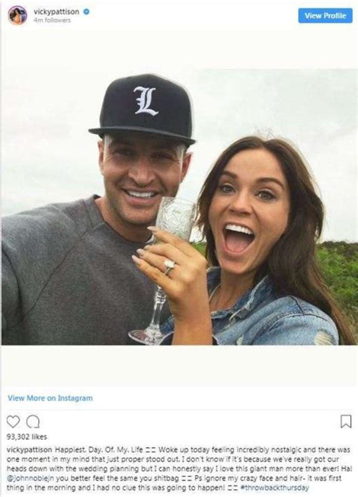 Vicky Pattison Real Reason Why Wedding Moved, Engaged But No Dates